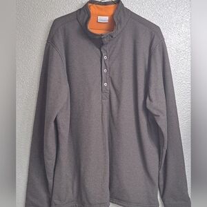 Columbia Insulated Fleece Lined Henley Shirt Size XL